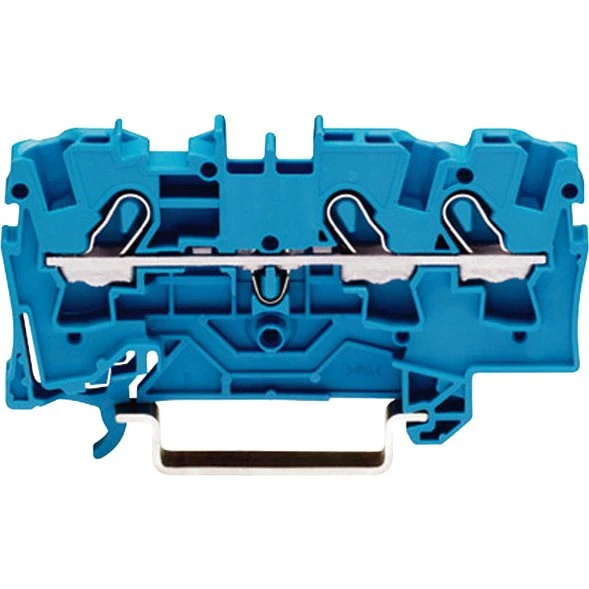 TJS 3L gennemgangsklemme 4 mm² blå 550 V 22 A