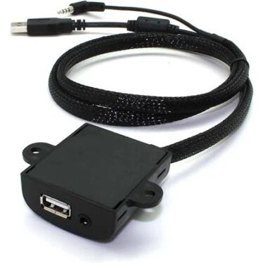 CONNECTS2 Universal USB og AUX mini jack 1 m