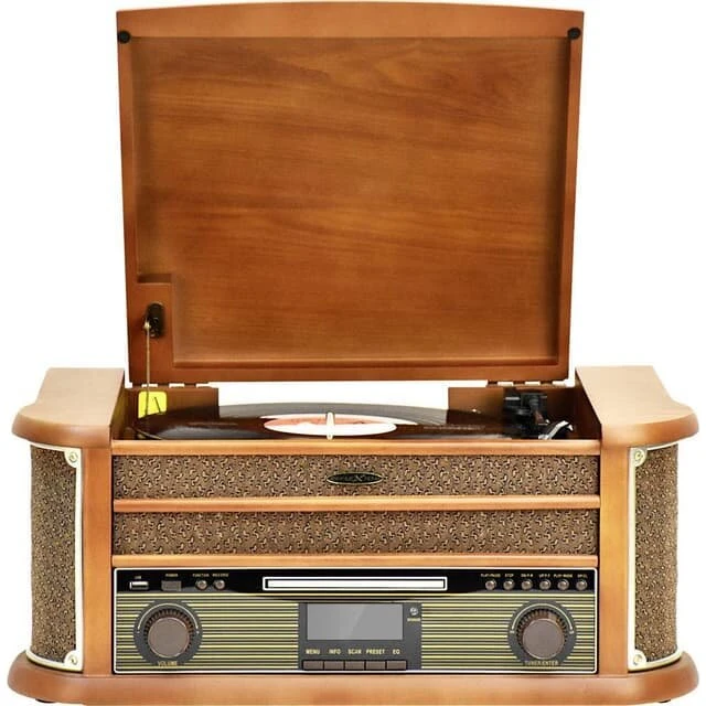 Reflexion HIF2002DAB Retro-stereo, DAB+, Bluetooth, CD & pladespiller