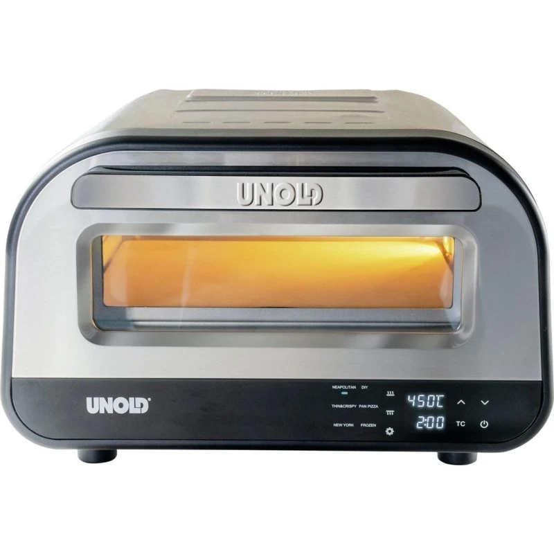 Unold Luigi pizzaovn 32x32 cm, 1.700 W, op til 450°C