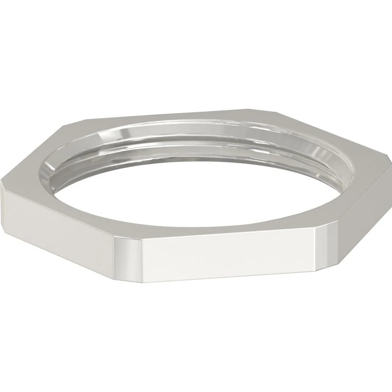 Universal Møtrik M16 x 1,5 5 mm, lysegrå (RAL 7035)