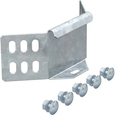 WKV Kobling hjørne EZ 60 mm elektrogalvaniseret