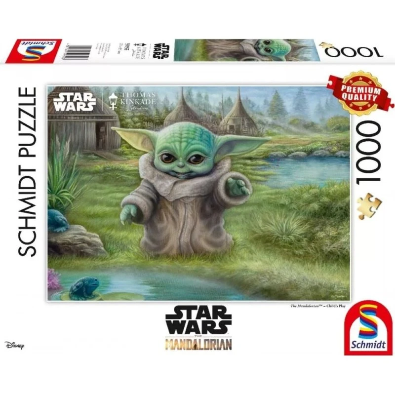 Schmidt Thomas Kinkade: Star Wars - The Mandalorian (Child's Play) 1000 brikker