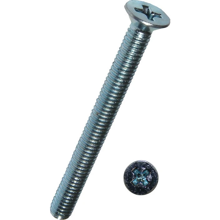 Standard Maskinskrue M3x30 DIN 965 PH1 – elforzinket