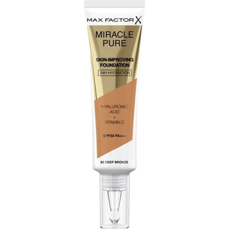 Max Factor Miracle Pure Foundation 82 Deep Bronze 30 ml