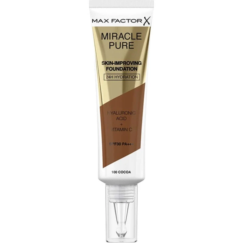 Max Factor Miracle Pure Skin-Improving Foundation 100 Cocoa 30 ml