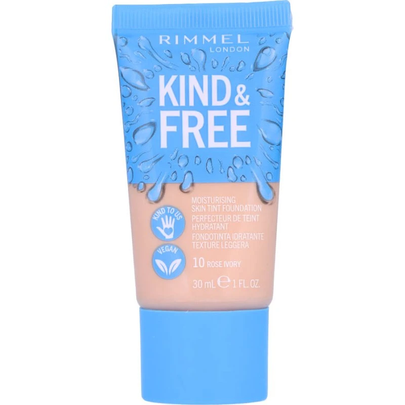 Rimmel London Kind & Free Moisturising Skin Tint 10 Rose Ivory 30 g