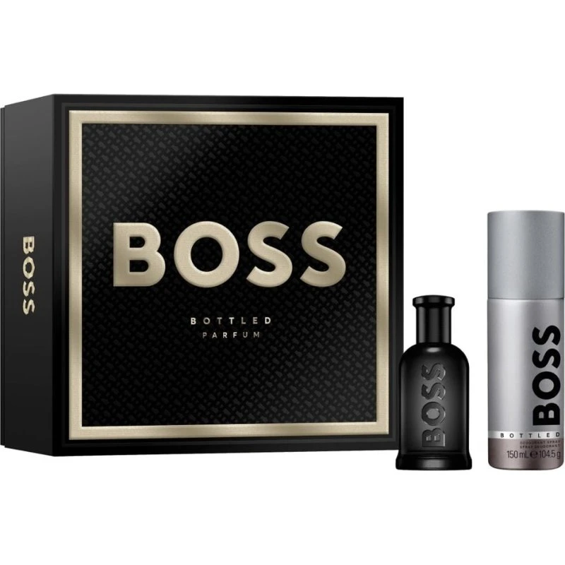 Hugo Boss Bottled Parfum EDP 50 ml + Deo 150 ml - Gavesæt