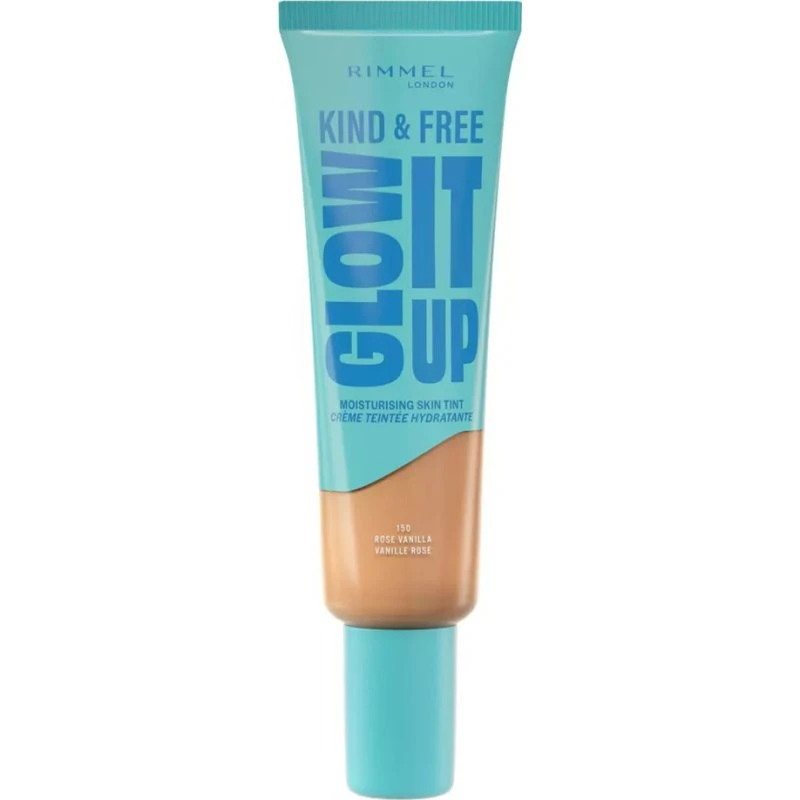 Rimmel London Kind & Free Glow It Up Skin Tint 150 Rose Vanilla 30 ml