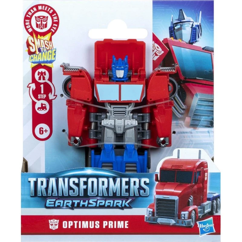 Transformers Earthspark 1-trins Smash Optimus