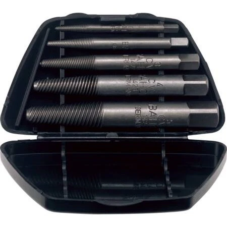 Bahco skrueudtrækkersæt M3–M18, 5 dele