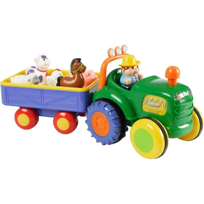 Happy Baby Farm Traktor med Trailer