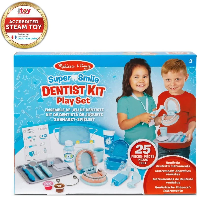 Melissa & Doug Super Smile Tandlæge Legesæt 25 dele