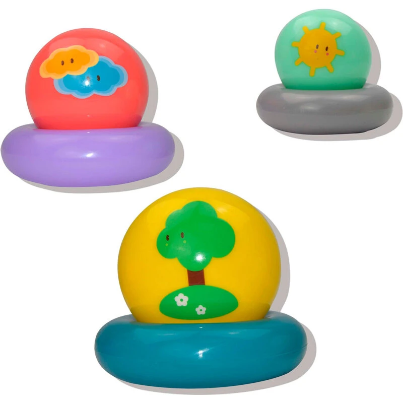 Happy Baby Stabeltårn med ringe og bolde