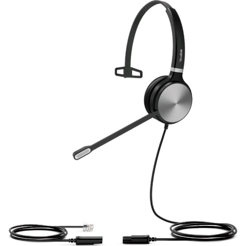 Yealink YHS36 Mono kablet headset - sort/sølv