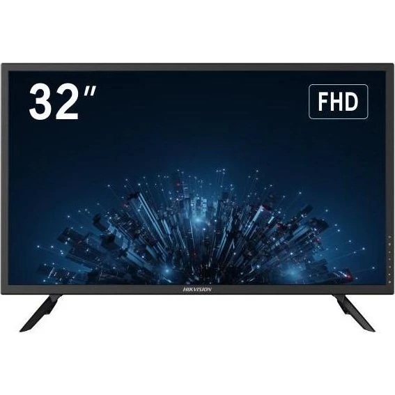 Hikvision DS-D5032F3-1V0S 32" Full HD VA, HDMI/DisplayPort, Sort