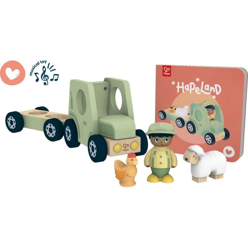 Hape Rumlende Traktor med Lyd