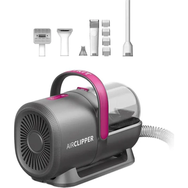 PETKIT AirClipper 5i1 dyrehårsstøvsuger og trimmer, lilla/sort