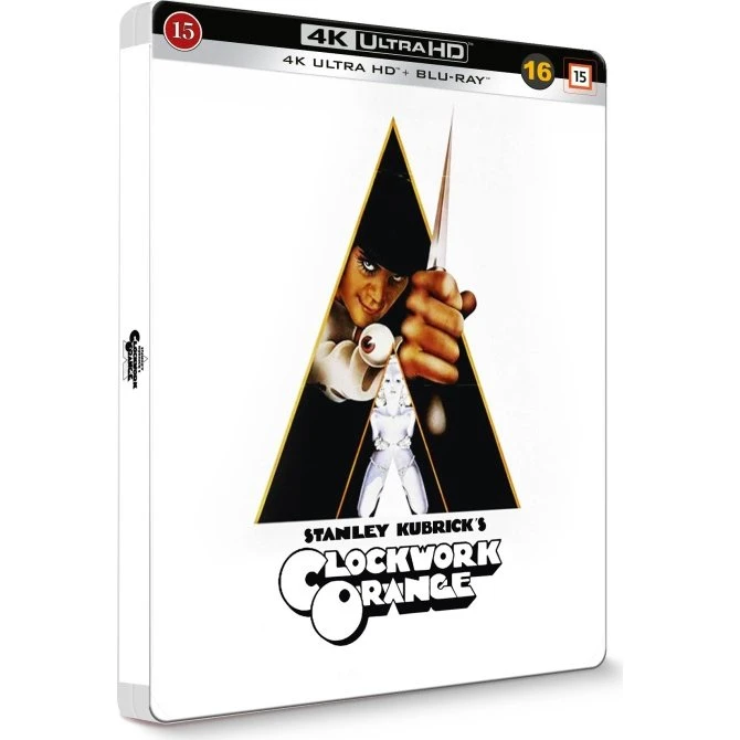 Clockwork Orange Steelbook 4K Blu-ray - Limited Edition