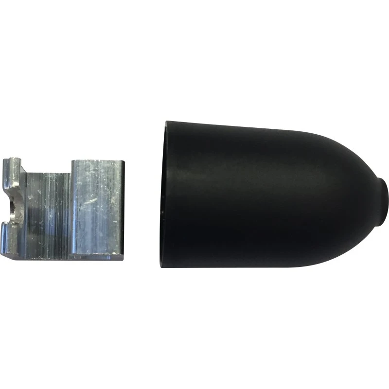 Global SKB 30-2 loftbeslag m. baldakin 230V, sort