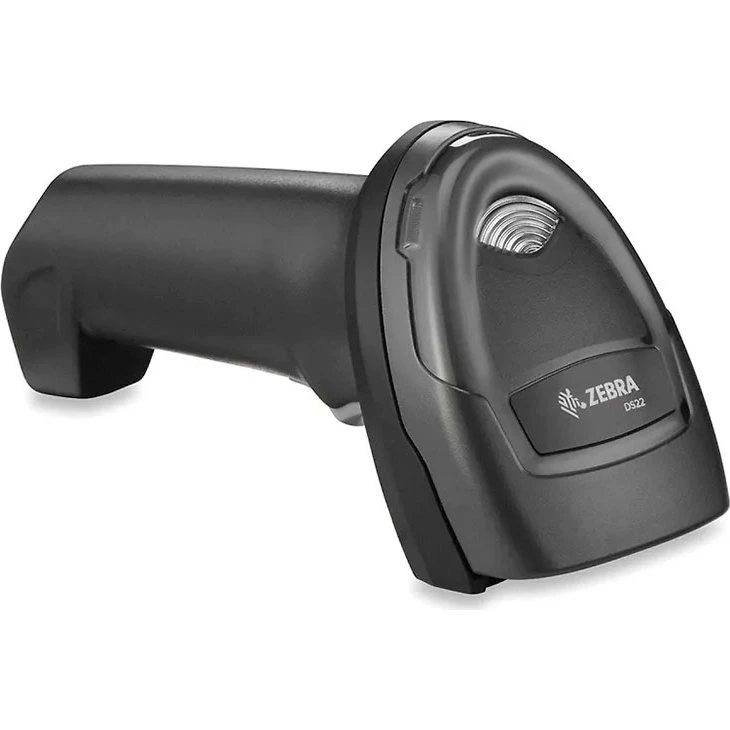 Zebra DS2278‑SR 1D/2D håndscanner – USB & Bluetooth, sort