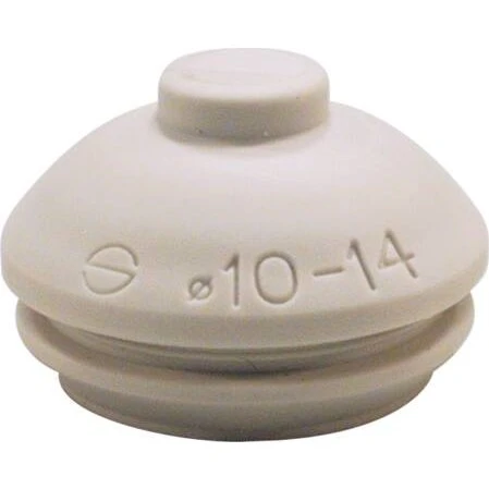 Universal Membrannippel M20/PG13,5 grå PVC Ø8–15 mm