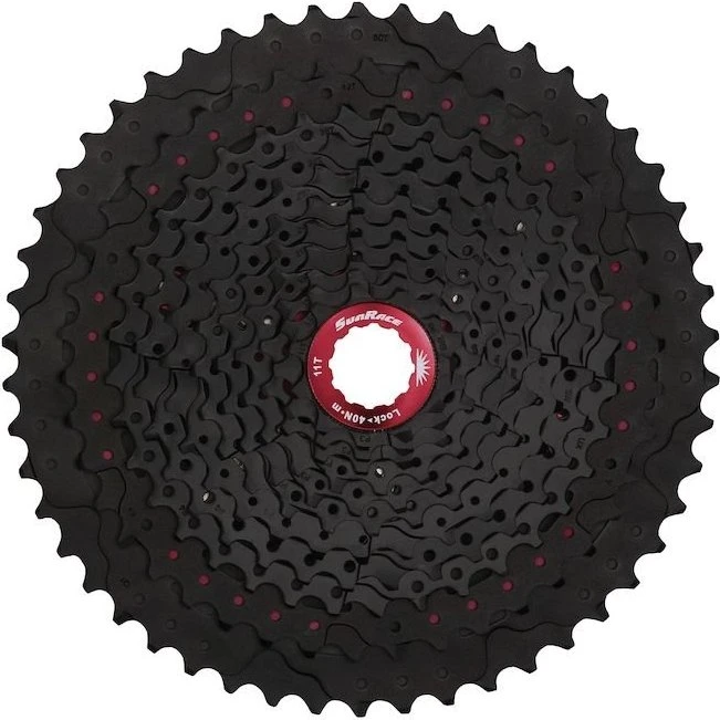 SunRace MX80 Kassette 11-speed 11-50t Sort