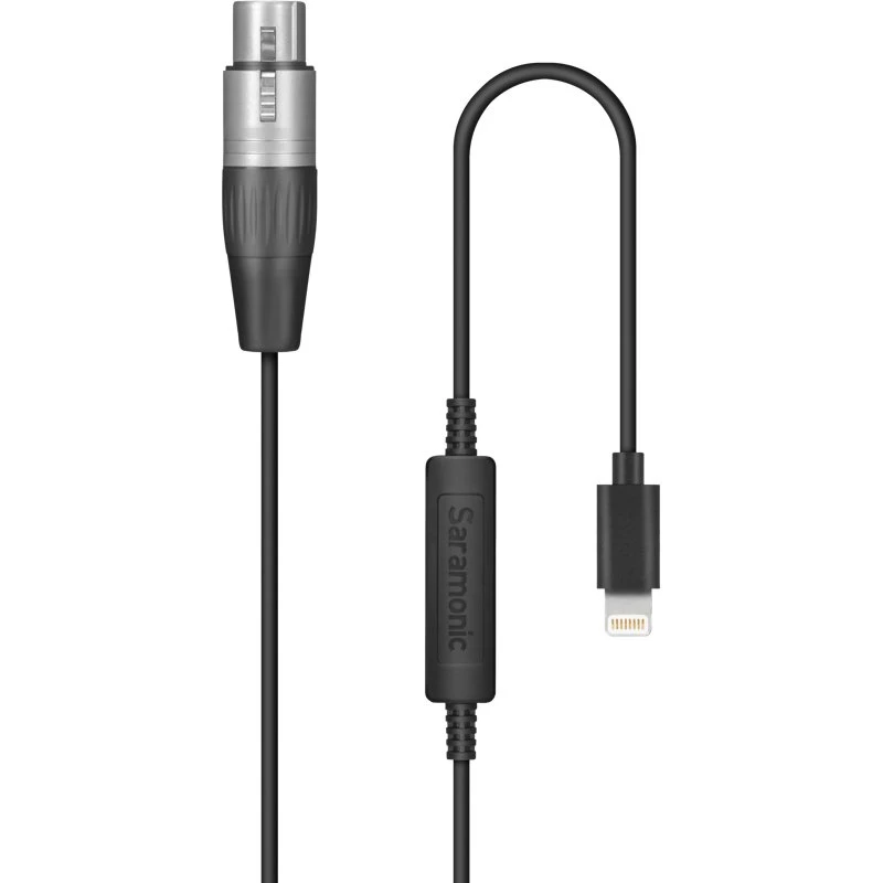 Saramonic LC-XLR hun til Apple-kabel