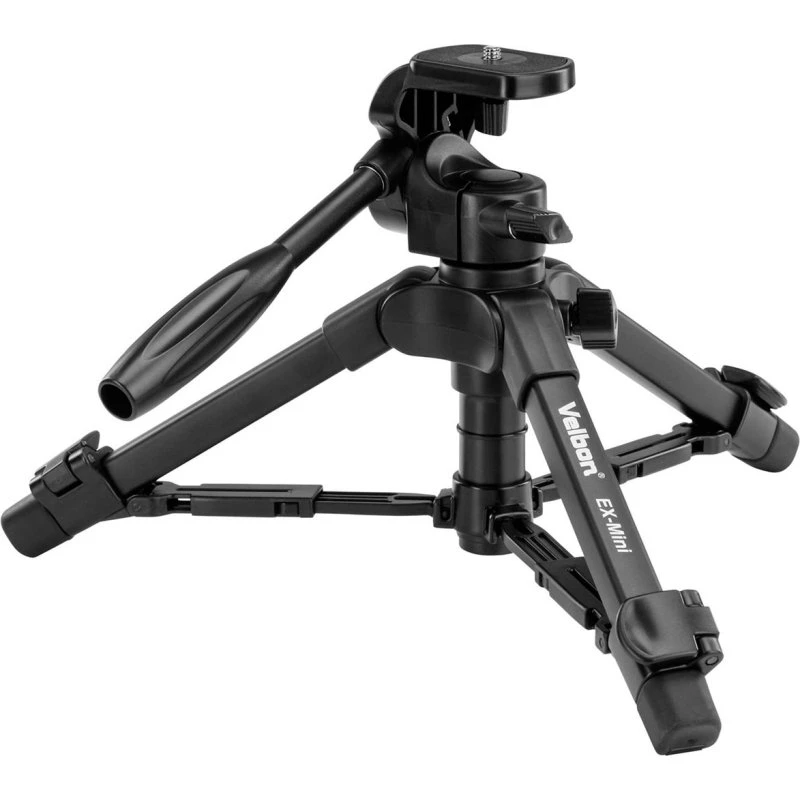 Velbon EX-Mini kamerastativ 41 cm, maks 2,5 kg - sort