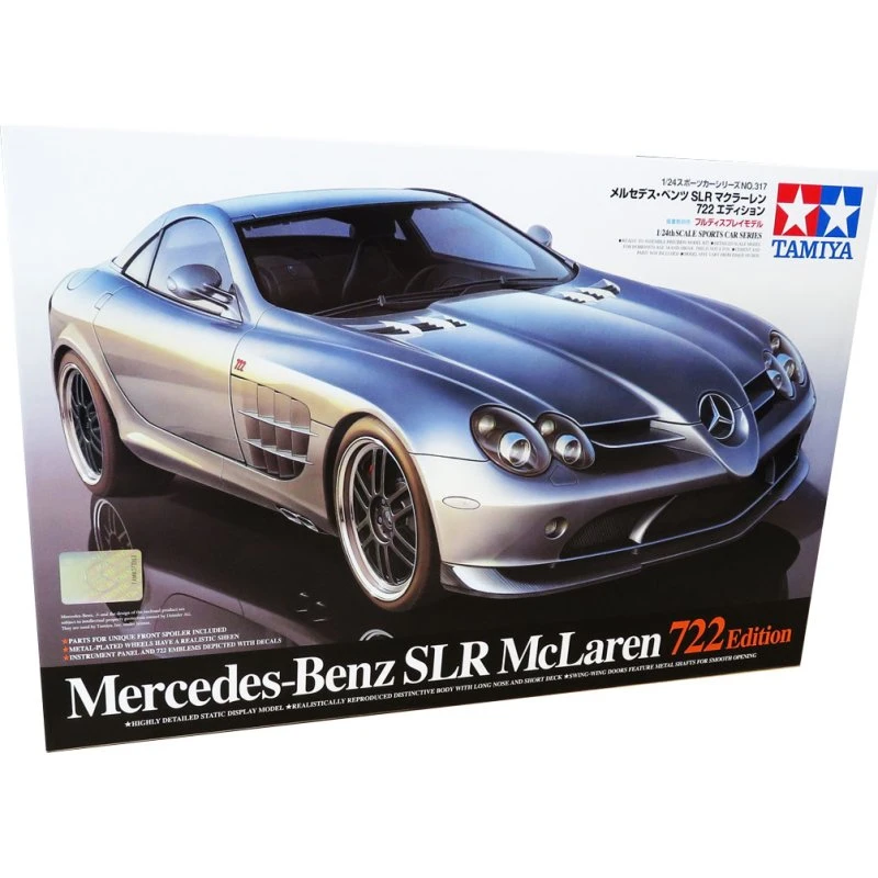 Tamiya Mercedes‑Benz SLR McLaren 722 (1:24, L19,5 cm)