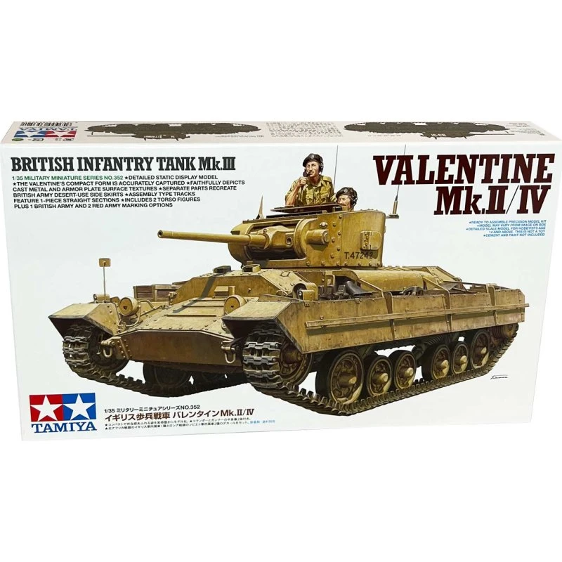 Tamiya 1:35 British Infantry Tank Mk.III Valentine
