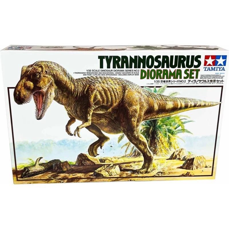 Tamiya 1/35 Tyrannosaurus Diorama sæt (60102)