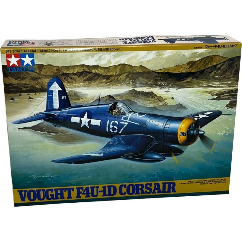 Tamiya Vought F4U-1D Corsair 1:48 byggesæt