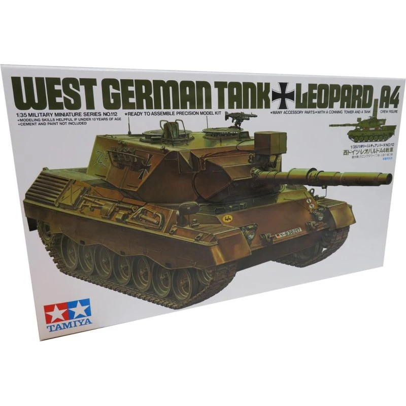 Tamiya Leopard A4 Vesttysk kampvogn 1:35