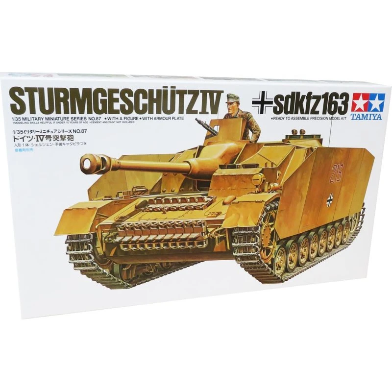 Tamiya Sturmgeschütz IV 1:35 plastbyggesæt (L20 cm)