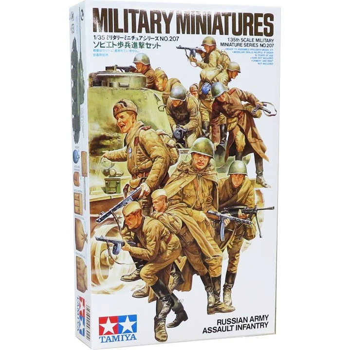 Tamiya 1:35 Russisk assaultinfanteri (35201)