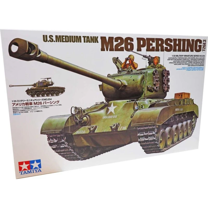 Tamiya 1:35 US M26 Pershing medium tank