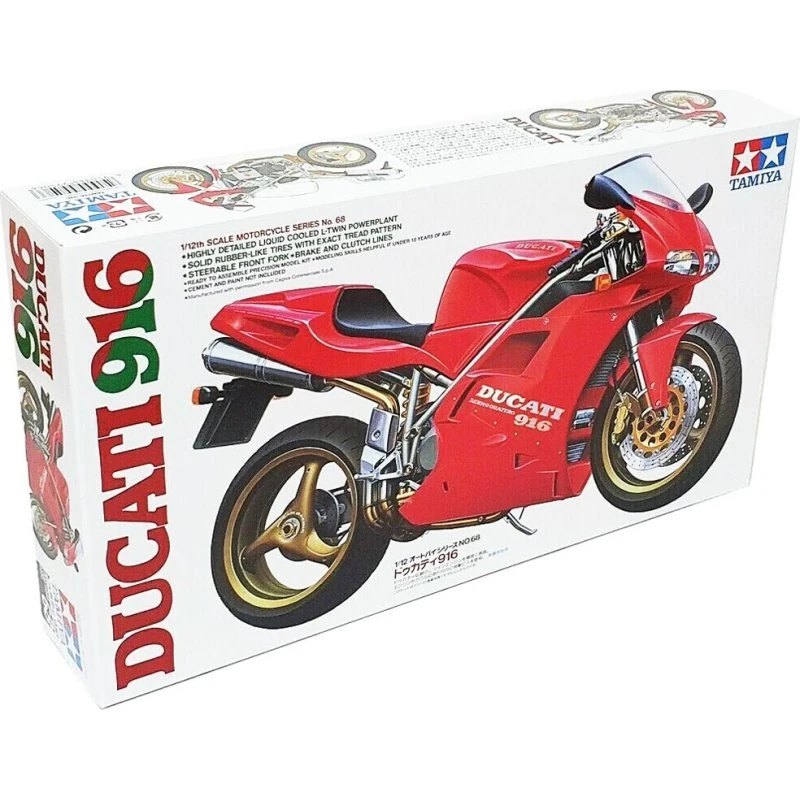 Tamiya Ducati 916 1:12 byggesæt