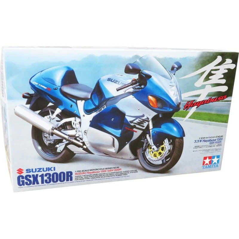Tamiya Suzuki Hayabusa 1300 GSX1300R – 1:12 byggesæt