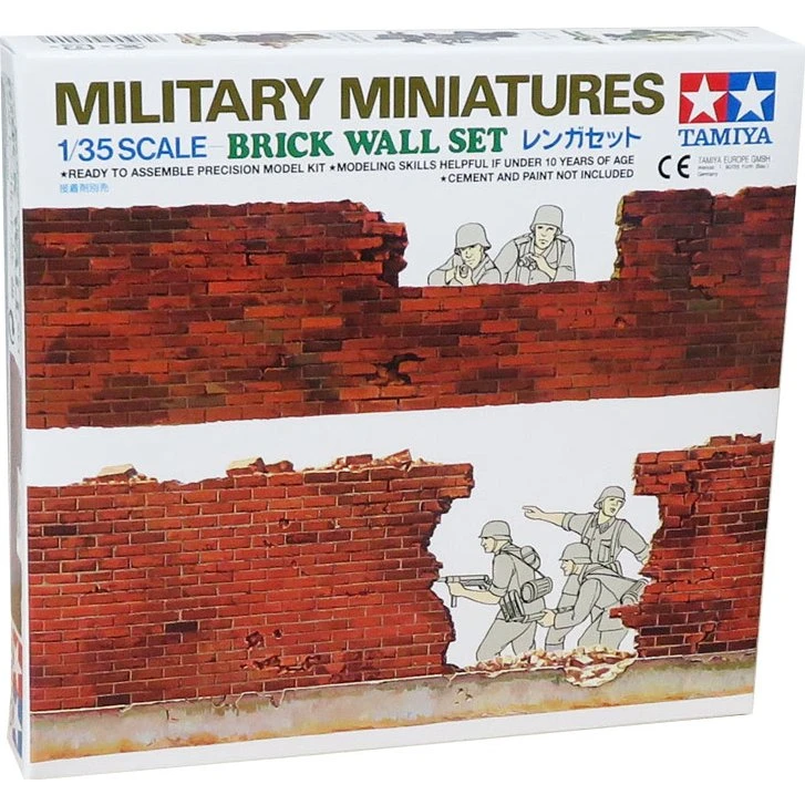 Tamiya Murstensbarrikader 1:35 - 35028