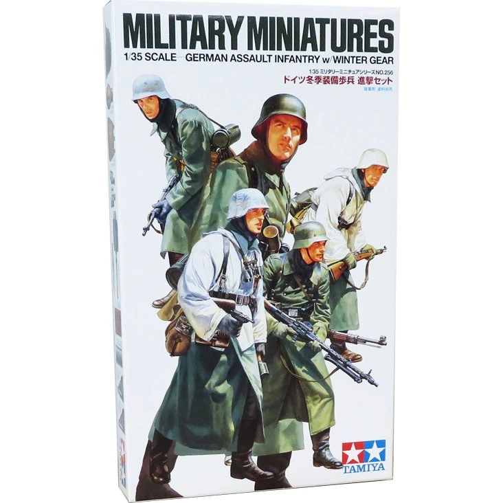 Tamiya 1:35 Tyske Assault Infantry (vinter) – 35256