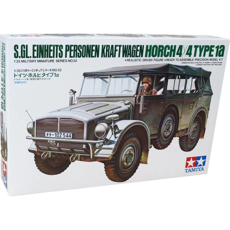 Tamiya Horch 4x4 Type 1a 1:35 - Byggesæt (35052)
