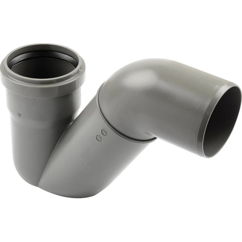 Unidrain P-vandlås Ø75 mm (PP)