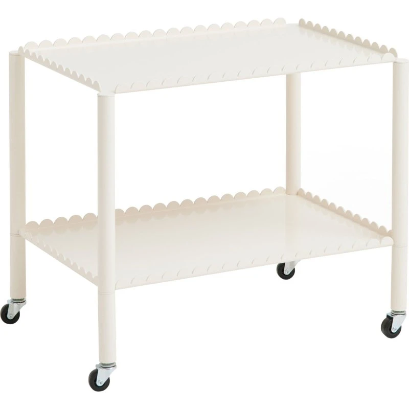 HAY Arcs Trolley rullebord, æggeskal (cremehvid), højde 53,5 cm