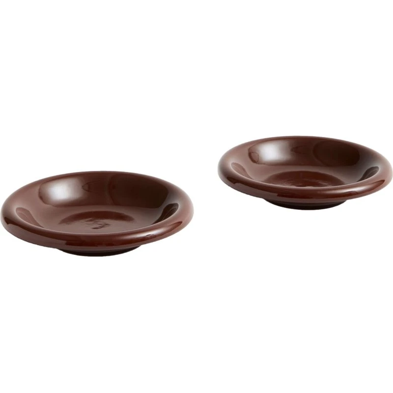 HAY Barro skål, vinrød Ø20 cm, 2-pak