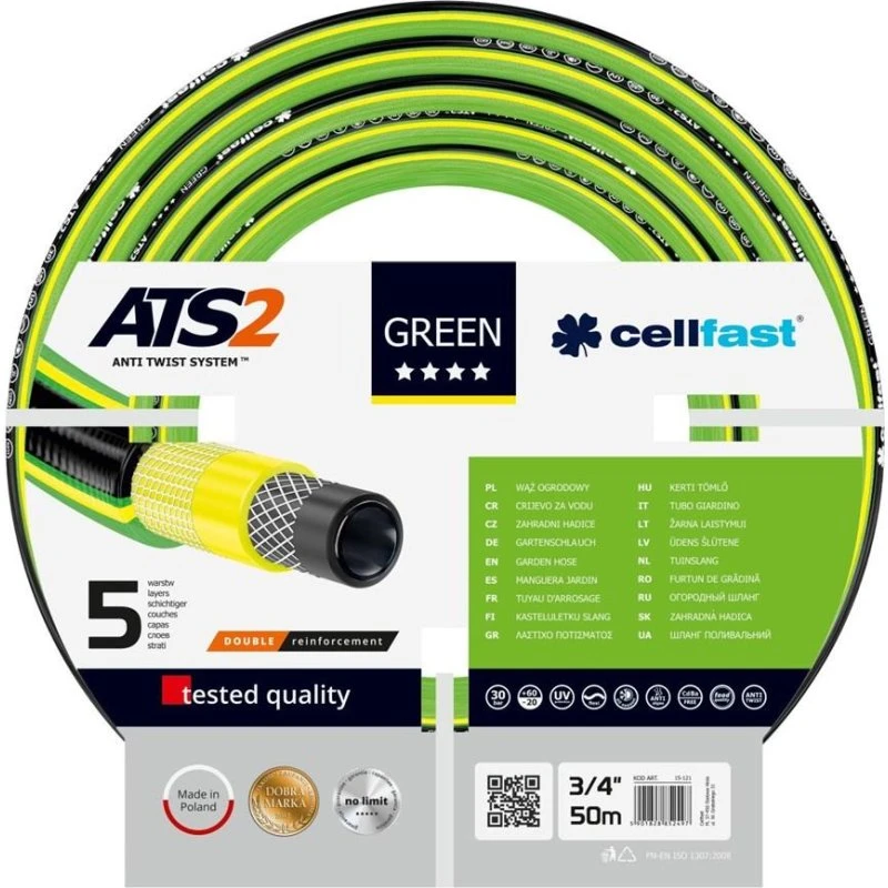 Cellfast Green ATS2 haveslange 3/4" 50 m