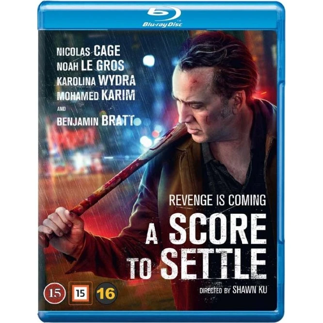 A Score To Settle - Blu-ray (Nicolas Cage)