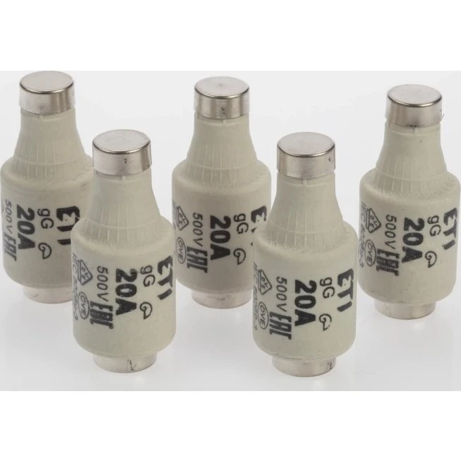 Nordic Quality Diazed DZ II 20A sikringer, 5 stk