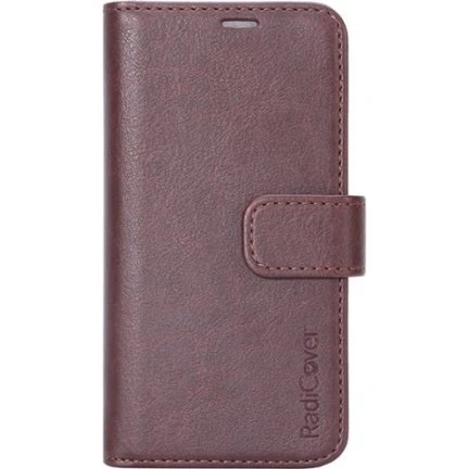 Radicover Strålingsbeskyttende Wallet PU iPhone 5/5S/SE Brun