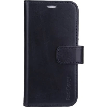 Radicover Strålingsbeskyttende Wallet Læder iPhone 13 Mini 2-i-1 Sort
